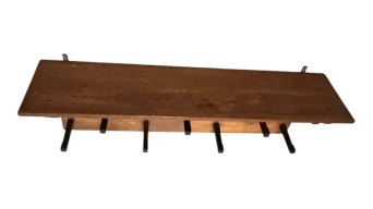Art Deco Modernist Coat Rack by P.E.L. Izeren for De Genneper Molen, 1920s